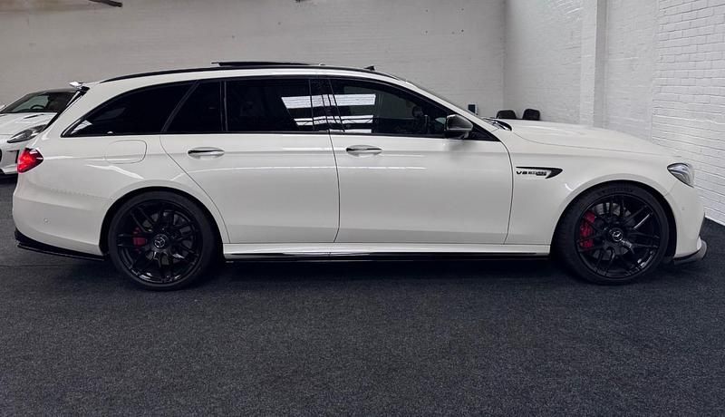Used Mercedes E63S AMG Premium 2018 White Estate