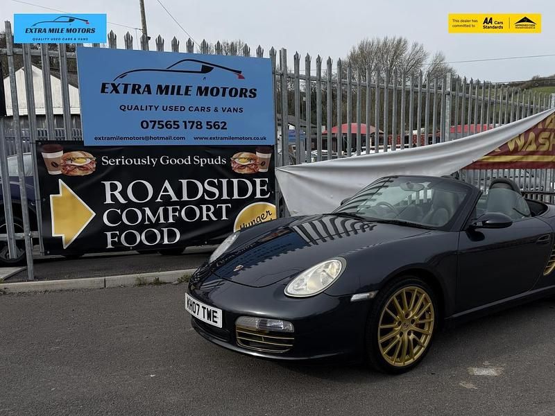 Usado Porsche Boxster 295 HP (216 kW) 2007 Cinzento Cabrios