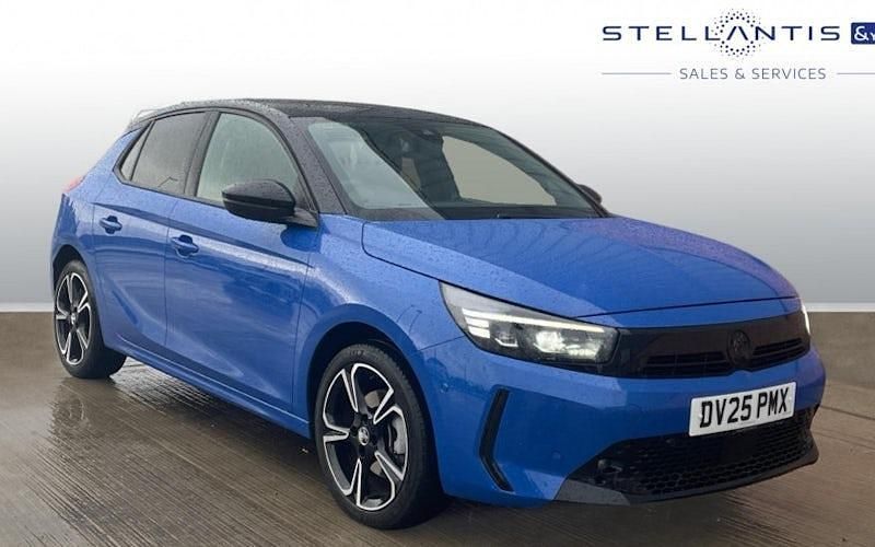 Used Vauxhall Corsa Ultimate 101 HP (74 kW) 2025 Blue Hatchback