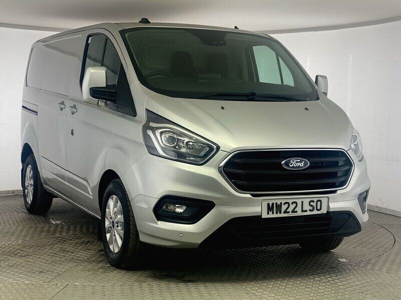 Silver Used 2022 Ford Transit Custom Limited Van | £18,250 (Fair price) - Image 1/4