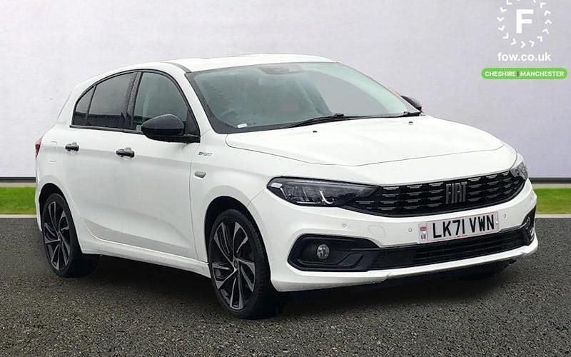 White Used 2021 Fiat Tipo Sport Hatchback | £8,699 (Good price) - Image 1/4