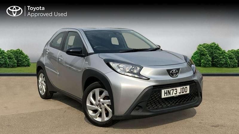 Silver Used 2023 Toyota Aygo PURE Hatchback | £12,361 (Good price) - Image 1/4