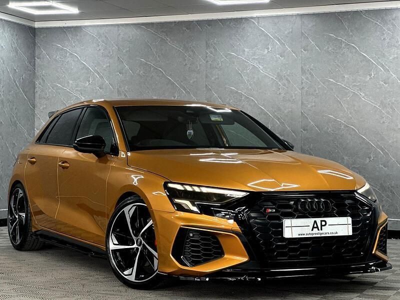 Used Audi S3 Sportback Exclusive 310 HP (228 kW) 2023 Orange Hatchback