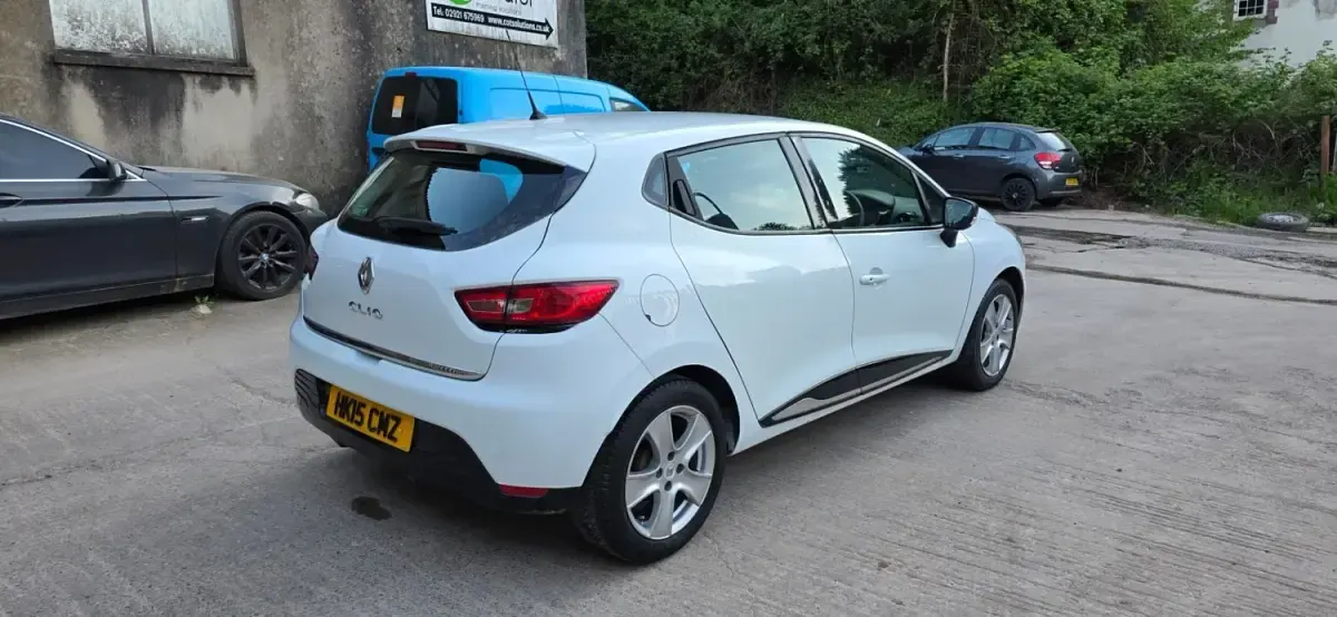Usado Renault Clio IV Dynamique 2015 Branco Citadino
