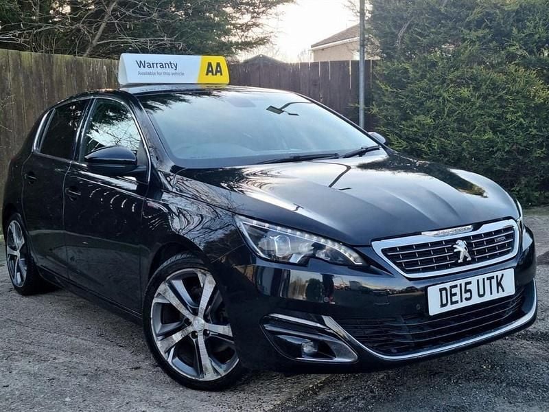Black Used 2015 Peugeot 308 GT-line Hatchback | £5,495 (Fair price) - Image 1/4