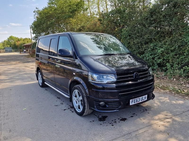 Black Used 2013 VW T5 Sportline Van | £7,995 - Image 1/4