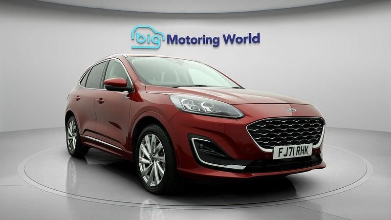 Red Used 2021 Ford Kuga Vignale SUV | £18,300 (Fair price) - Image 1/4