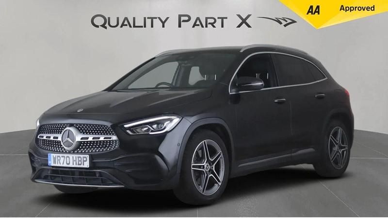 Used Mercedes GLA200 AMG Line Premium 163 HP (119 kW) 2020 Black SUV