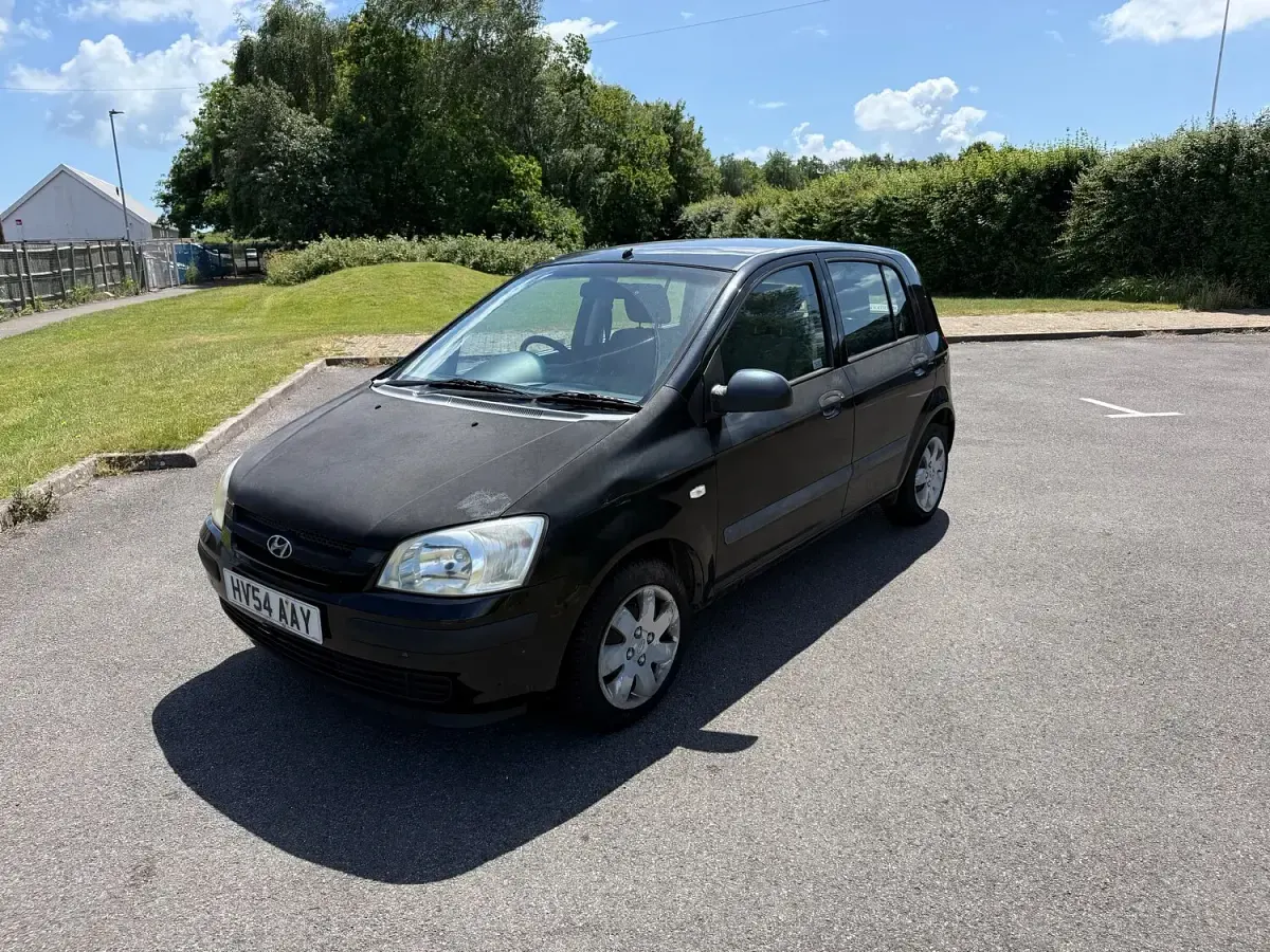 Used Hyundai Getz 62 HP (45 kW) 2004 Black Hatchback