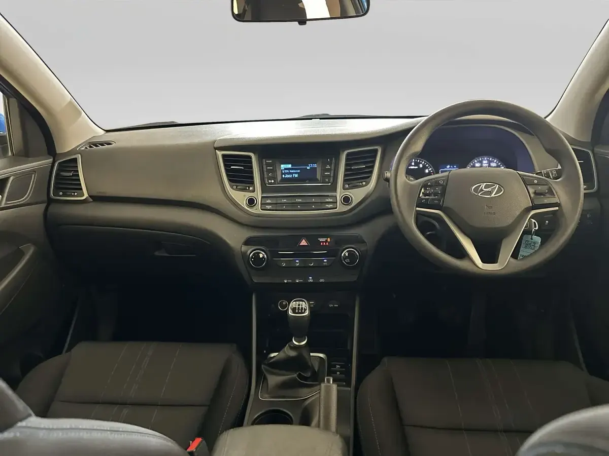 Used Hyundai Tucson 136 HP (100 kW) 2018 Blue SUV