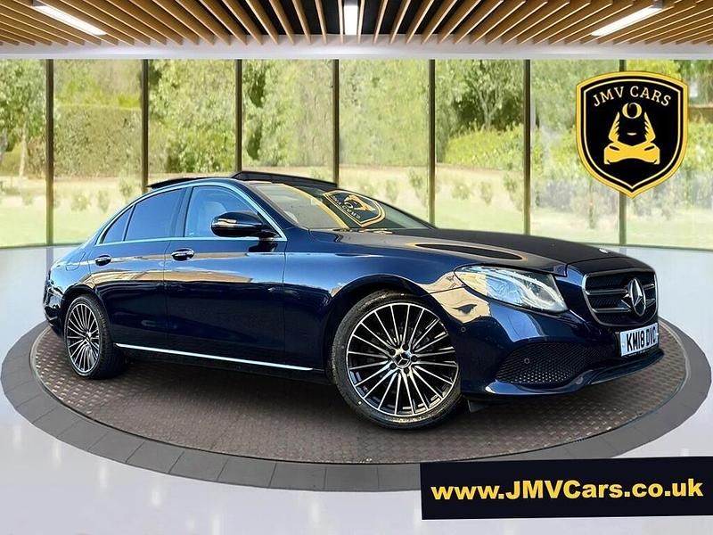 Blue Used 2018 Mercedes E220 Premium Sedan | £18,975 (Fair price) - Image 1/2