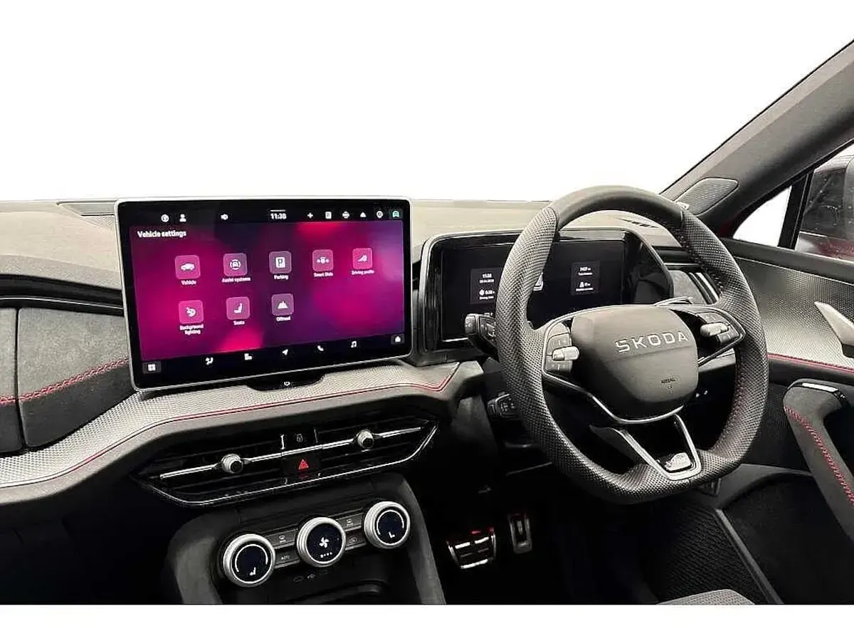Second-hand Skoda Kodiaq vRS 261 CP (191 kW) 2025 Roșu SUV