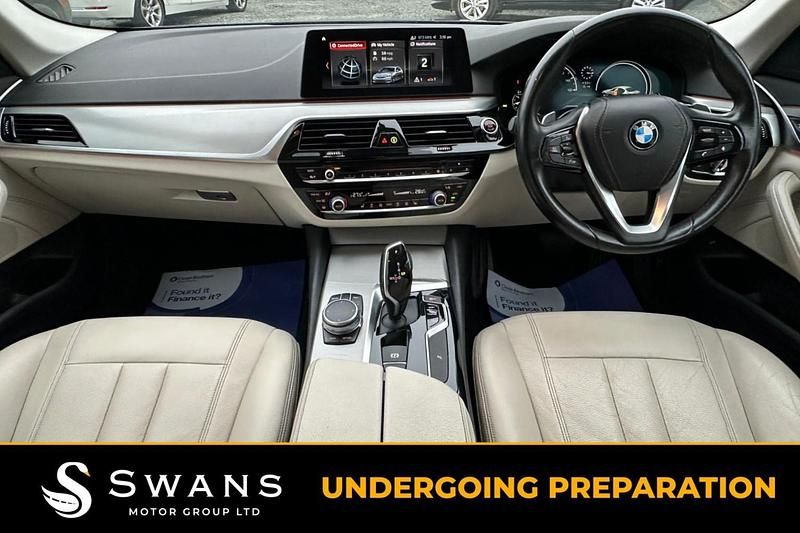 Used BMW 520 2017 Blue Sedan