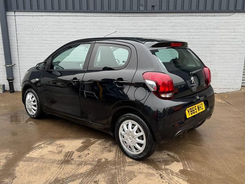 Used Peugeot 108 Active 68 HP (50 kW) 2015 Black Hatchback