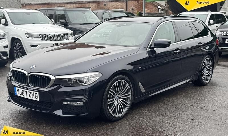 Used BMW 520 M Sport 190 HP (139 kW) 2017 Black Estate