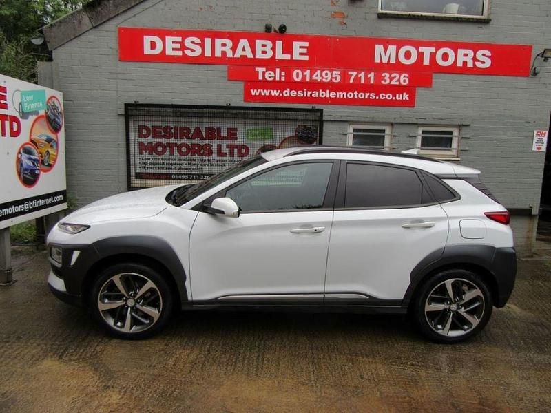 Used Hyundai Kona Premium 2019 White SUV
