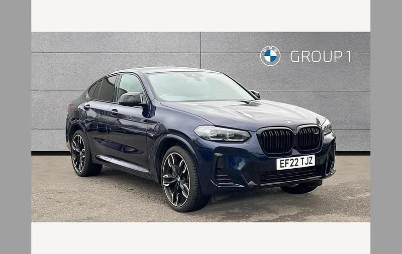 Used BMW X4 M Sport 355 HP (261 kW) 2022 Blue SUV