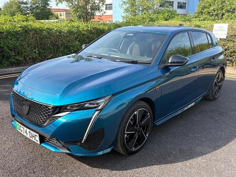 Used Peugeot e-308 GT 113 kW (154 HP) 2024 Blue Hatchback