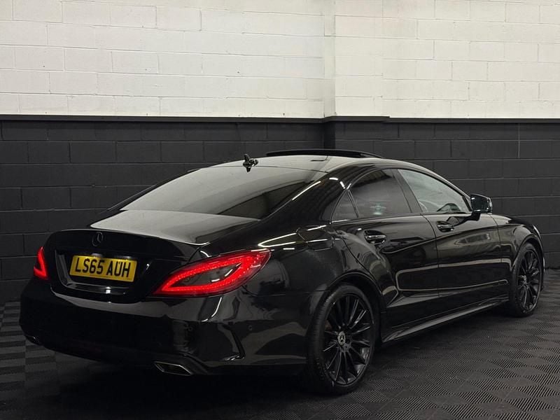 Used Mercedes CLS220 AMG Line Premium Plus 170 HP (125 kW) 2015 Black Coupe