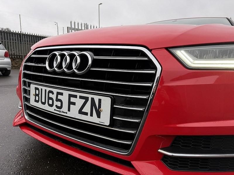 Used Audi A6 S-Line 190 HP (139 kW) 2015 Red Sedan