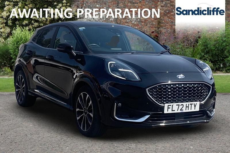 Black Used 2022 Ford Puma Hatchback | £17,238 (A bit pricey) - Image 1/3