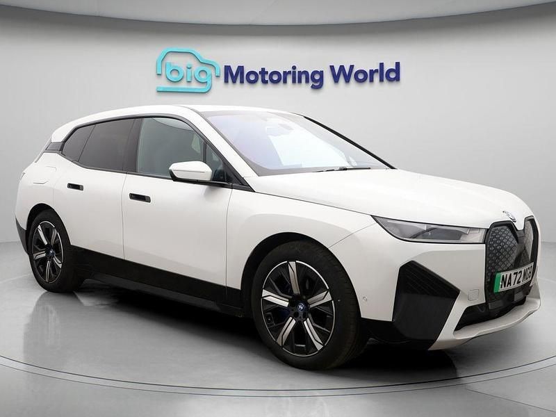 White Used 2022 BMW iX M Sport SUV | £35,500 (Fair price) - Image 1/4