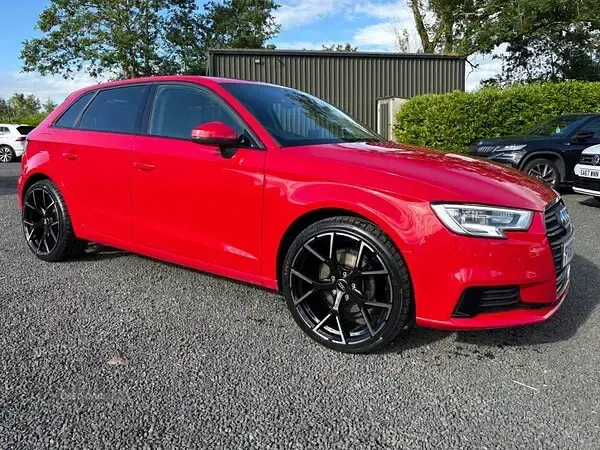 Used Audi A3 Sport 116 HP (85 kW) 2018 Red Sedan