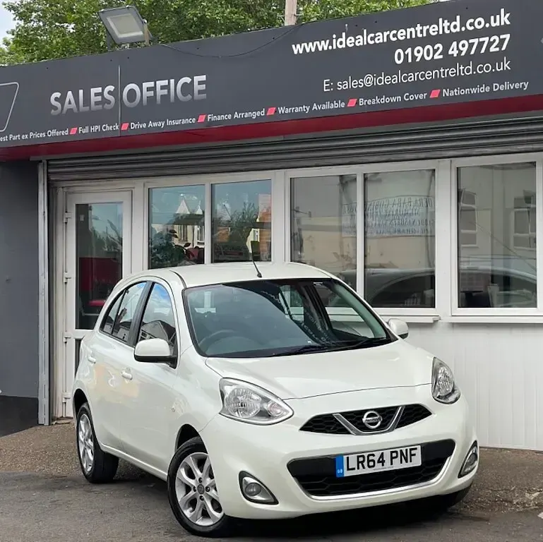 Used Nissan Micra Acenta 80 HP (58 kW) 2014 White Hatchback