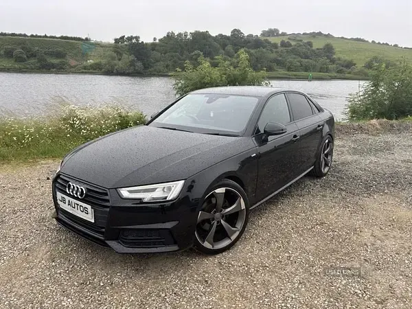 Used Audi A4 Black Edition 150 HP (110 kW) 2017 Black Sedan