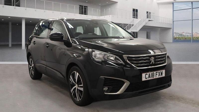 Black Used 2018 Peugeot 5008 Active MPV | £10,990 (Fair price) - Image 1/2