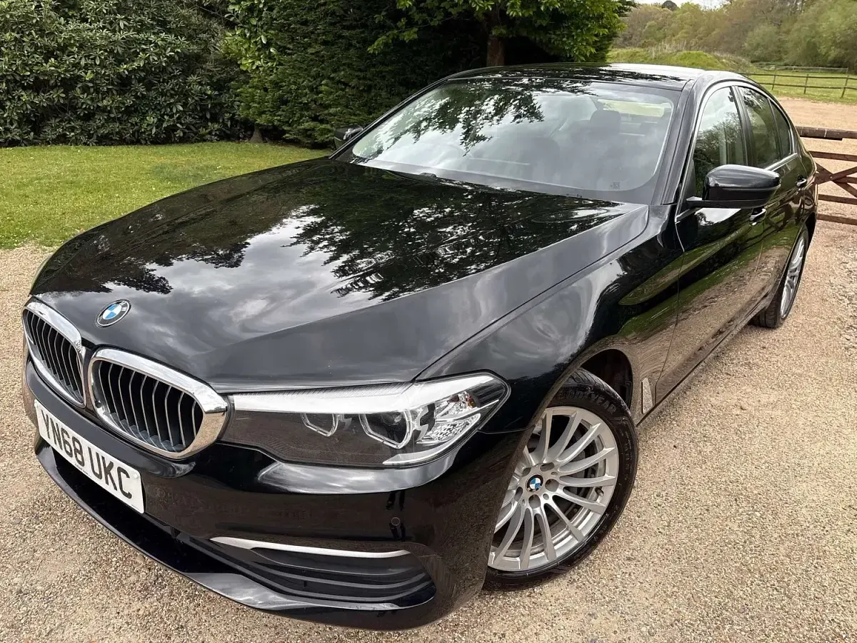 Used BMW 530 2018 Black Sedan