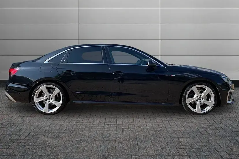 Used Audi A4 S-Line 163 HP (119 kW) 2023 Mythos black Sedan