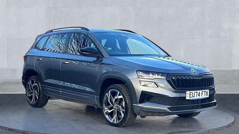 Used Skoda Karoq SportLine 150 HP (110 kW) 2024 Grey SUV