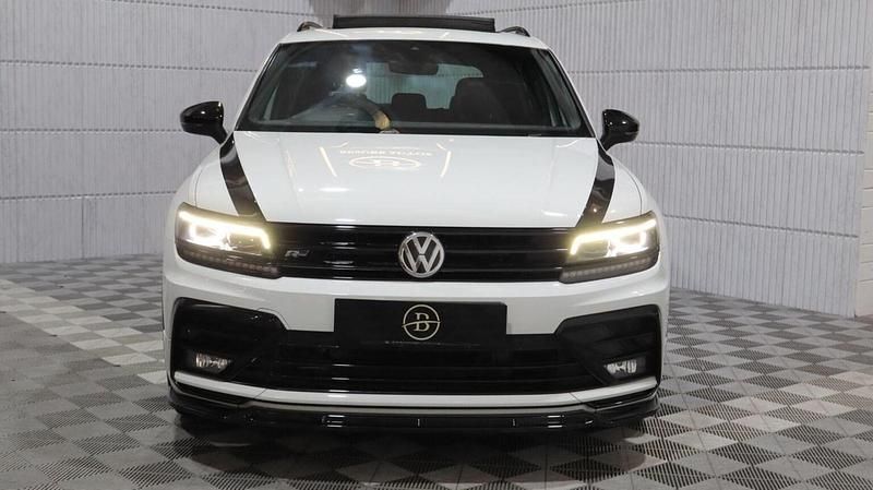 Used VW Tiguan R-line 150 HP (110 kW) 2018 White SUV