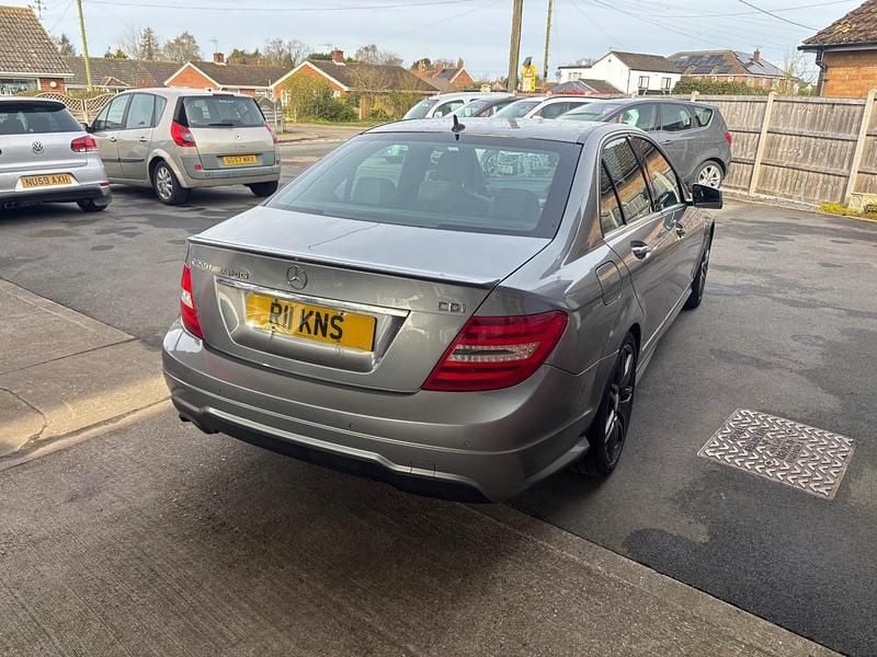 Used Mercedes C220 AMG 2013 Silver Sedan