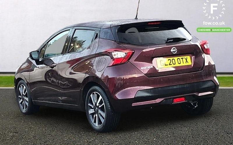 Used Nissan Micra Tekna 101 HP (74 kW) 2020 Red Hatchback