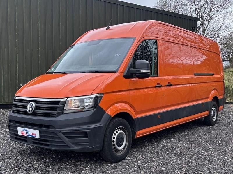 Used VW Crafter Trendline 175 HP (128 kW) 2022 Orange Van