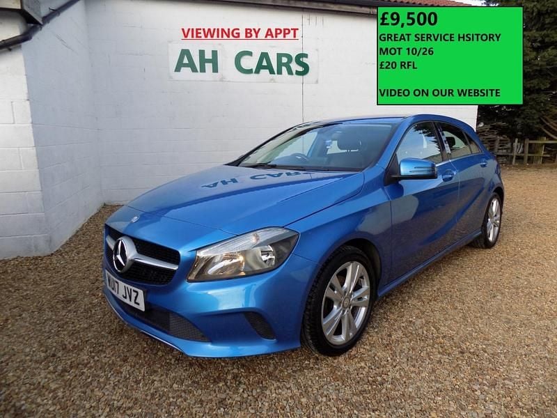 Used Mercedes A180 2017 Blue Hatchback