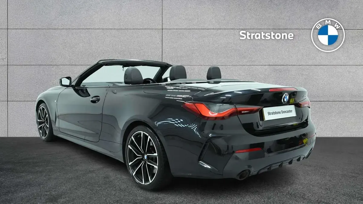 Used BMW 420 M Sport 181 HP (133 kW) 2022 Black Cabriolet