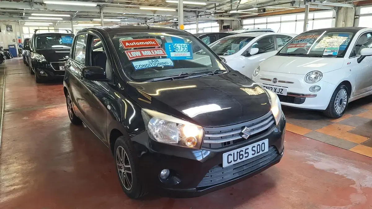Used Suzuki Celerio SZ4 68 HP (50 kW) 2015 Black Hatchback