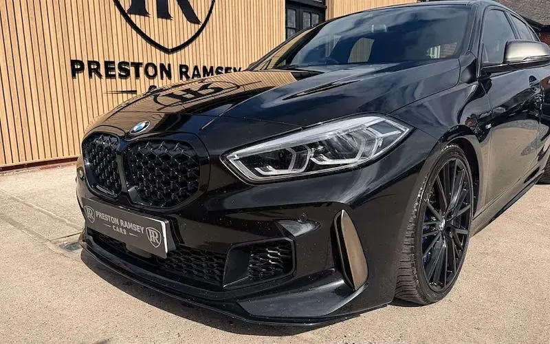 Used BMW M135 Comfort Edition 306 HP (225 kW) 2020 Black Hatchback