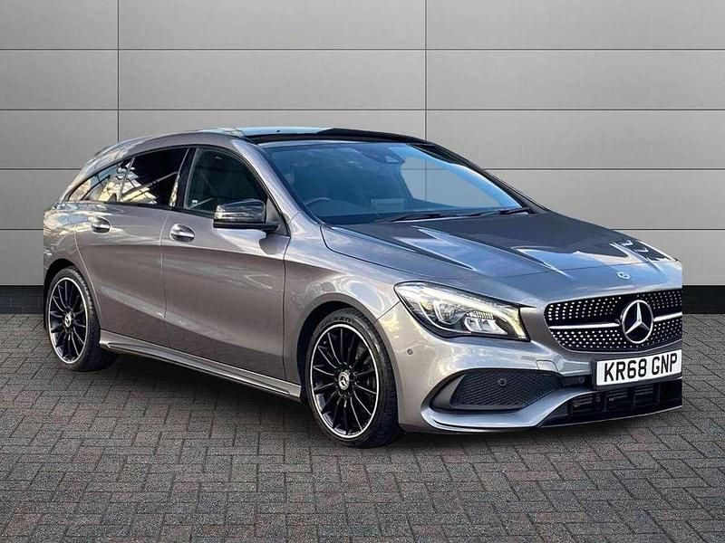 Grey Used 2018 Mercedes CLA200 AMG line Estate | £15,395 (A bit pricey) - Image 1/4