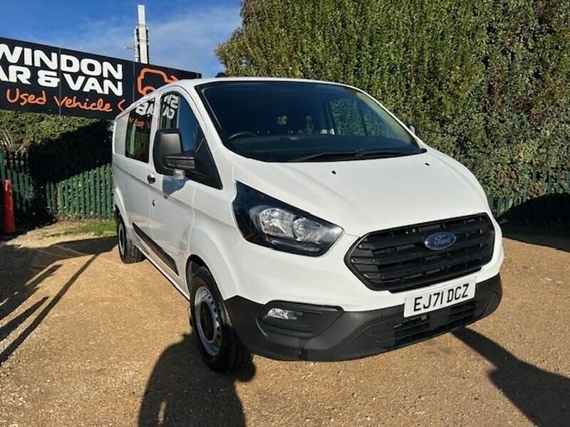 Used Ford Transit Custom 130 HP (95 kW) 2021 White Van