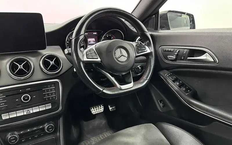 Used Mercedes CLA220 AMG line 170 HP (125 kW) 2019 Grey Coupe