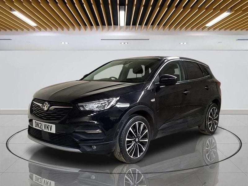 Used Vauxhall Grandland X Elite 130 HP (95 kW) 2021 Black SUV
