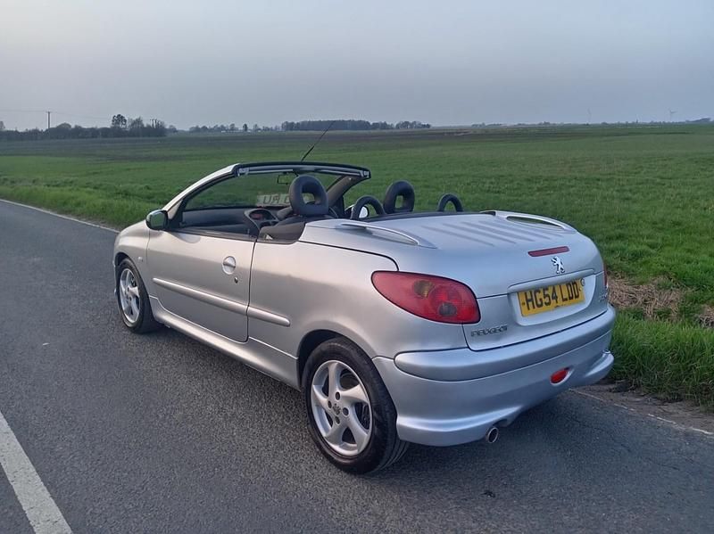 Used Peugeot 206 CC Allure 2004 Silver Cabriolet