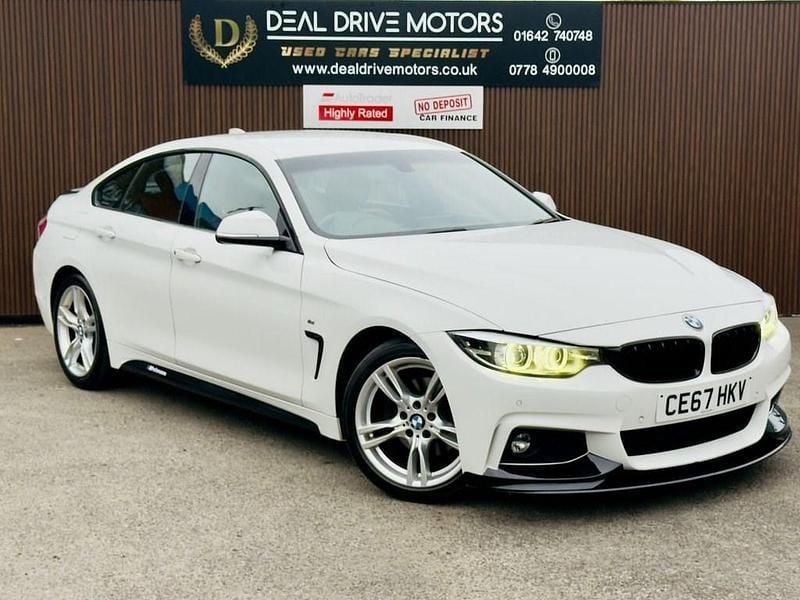 White Used 2017 BMW 420 M Sport Coupe | £13,490 (Fair price) - Image 1/4