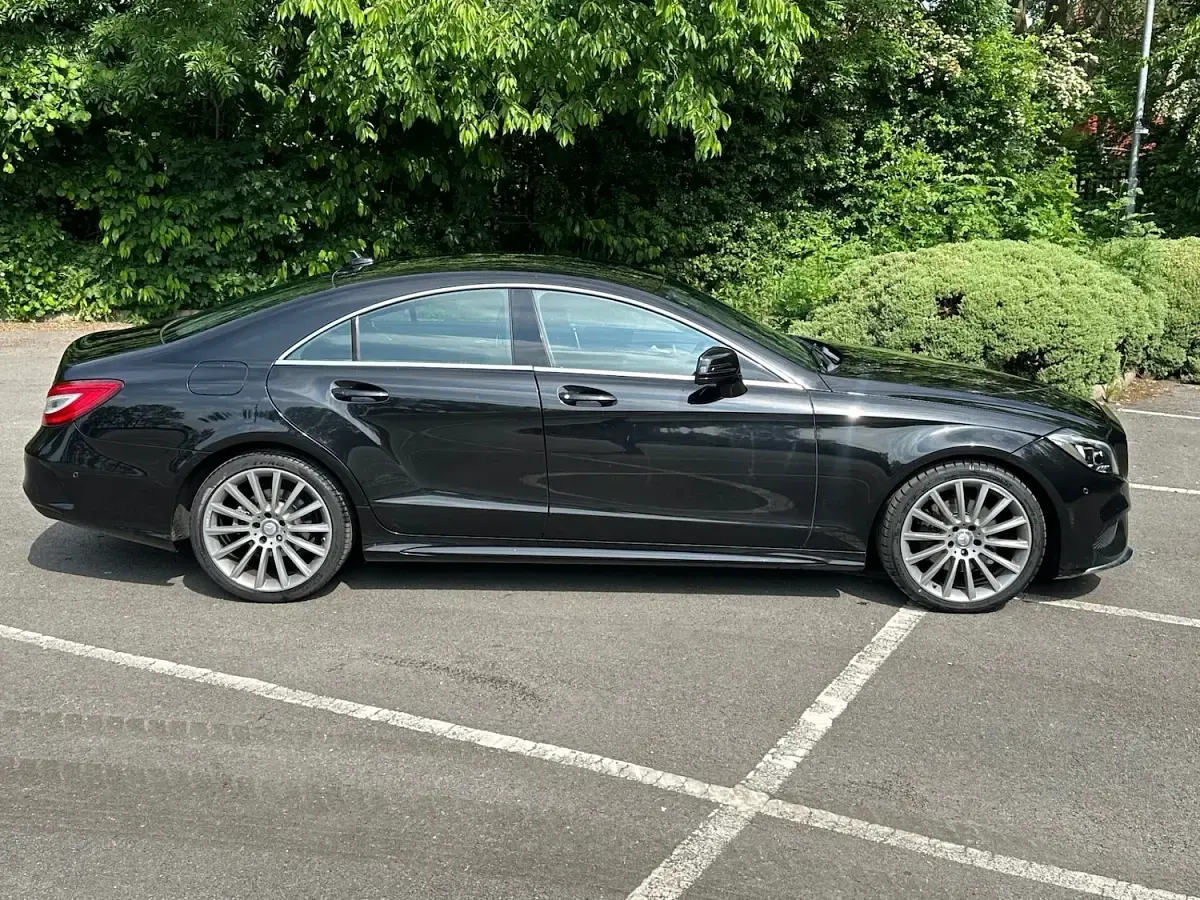 Used Mercedes CLS220 AMG line 2016 Black Coupe