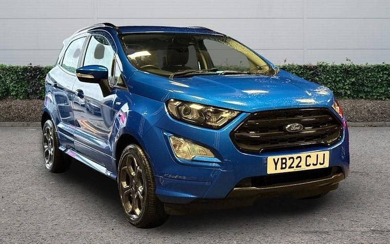 Blue Used 2022 Ford Ecosport ST-Line SUV | £10,699 (Super price) - Image 1/4