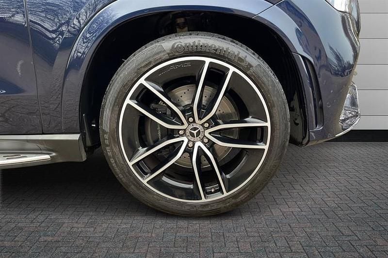 Used Mercedes GLE400 AMG line 330 HP (242 kW) 2021 Cavansite blue Estate